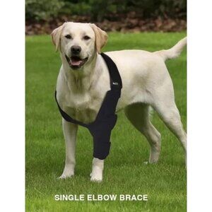 Dog Elbow Brace XL Right Leg: Hygroma, Dysplasia, Callus, Arthritis Prevent Lick